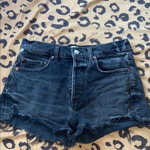 Citizens of Humanity Denim Frayed Hem Women Shorts S:27